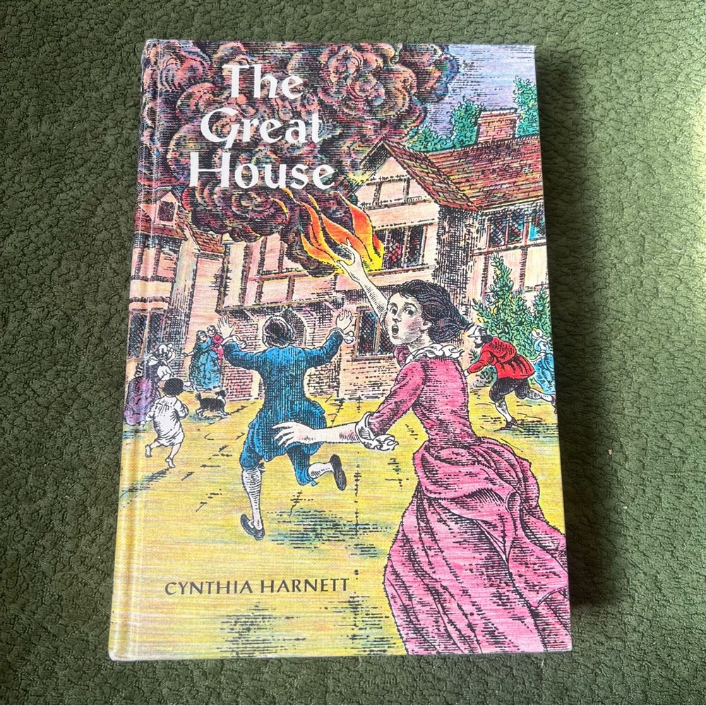 Vintage, First Edition: The Great House by Cynthia Harnett  (1949)